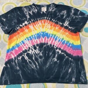 Fordays Tie Dye Rainbow XXL Tee Fordays.com